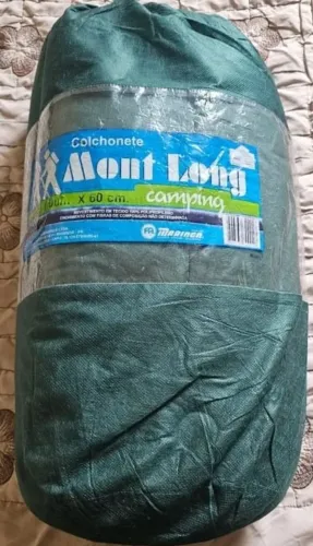 Colchonete Camping Camuflado Solteiro