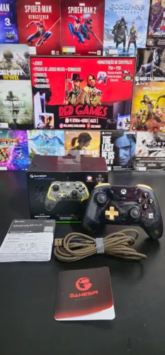 CONTROLE GAMESIR COM HALL EFFECTS PARA XBOX SERIES,ONE E PC