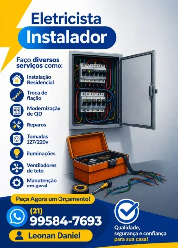 Eletricista predial/residencial