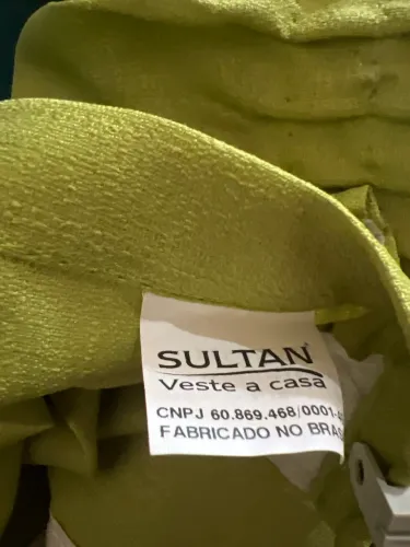 Cortina. Trilho com bando sultan