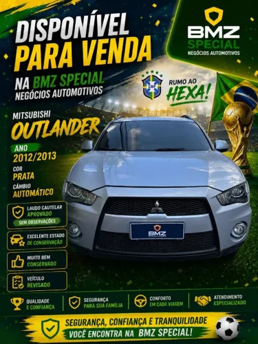 Mitsubishi Outlander 2.0 16V 160cv Aut. 2013