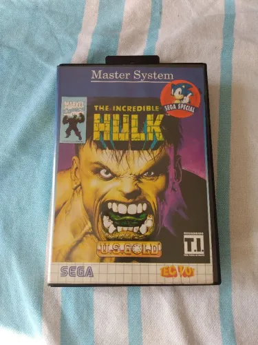 Fita The Incredible Hulk para Master System
