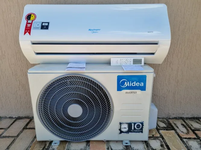 AR CONDICIONADO M.I.D.E.A XTREME SAVE CONNECT 12MIL BTUS EXTRA!