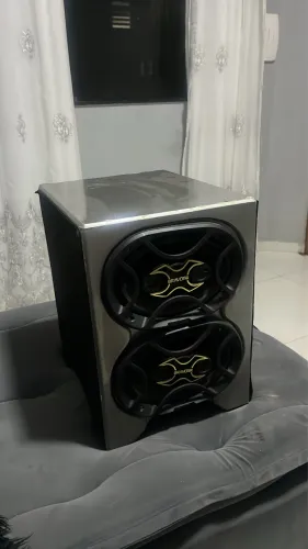 Caixa bob/ som interno/ som automotivo/ som completo
