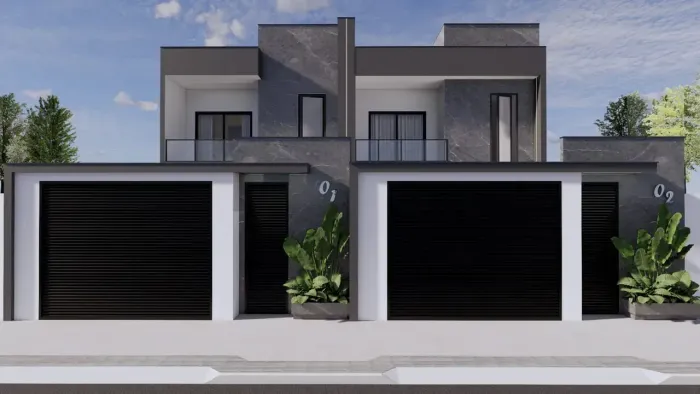 LINDA CASA DUPLEX PARA VENDA EM NOVA GUARAPARI - GUARAPARI - ES