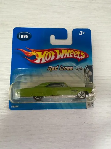 Carrinho Hot Wheels Pontiac Bonneville 2005 lacrado - leia