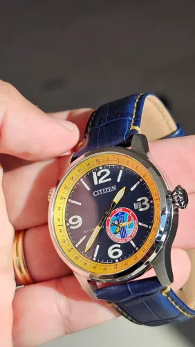 Relógio automático Citizen raro Esquadrilha da Fumaça
