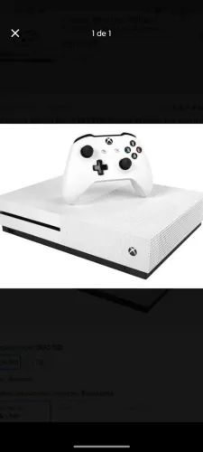 Vendo Xbox One S completo.