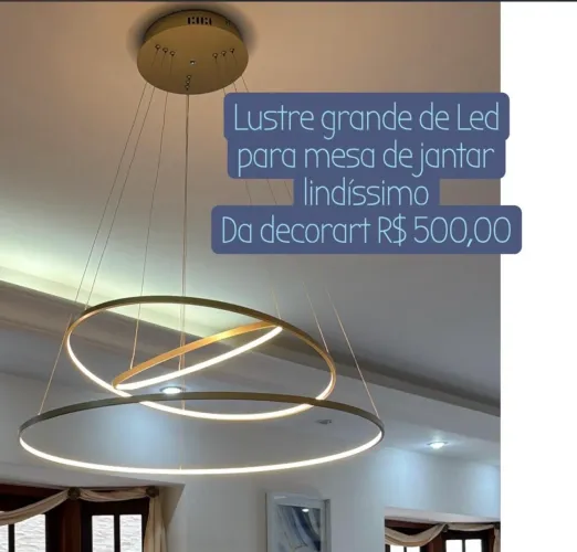 Lustre da decorart lindíssimo