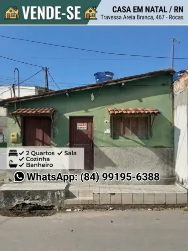 Vendo casa no Bairro das Rocas