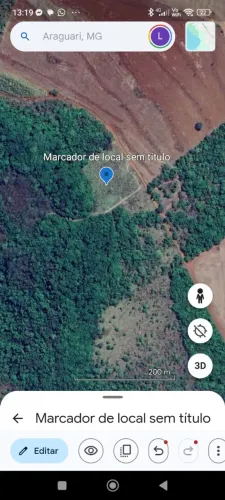 Sítio 2 hectares localizado na rodovia Araguari/ Indianópolis km 22, próx. da Contenda