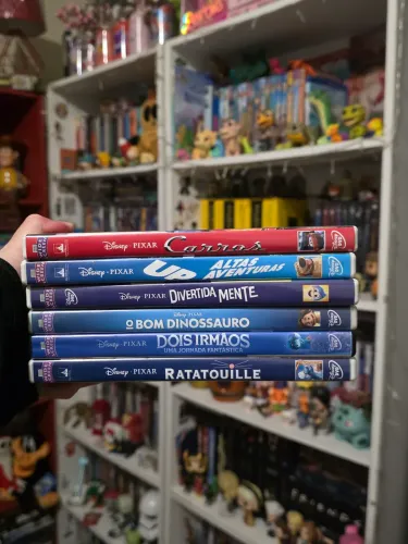 Lote Dvd Filmes Disney Pixar - 6 Filmes