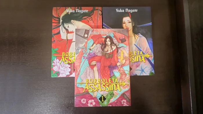 Borboleta Assassina Vol. 1, 2 e 3 (Completo) - Coleção Mangá Pipoca e Nanquim