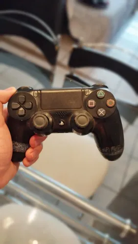 Controle Dualshock Onix Black Ps4 Sem fio