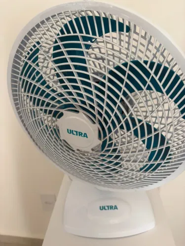 Branco/Azul, 110V | Ventilador de Mesa MONDIAL 30cm | V-30-6P