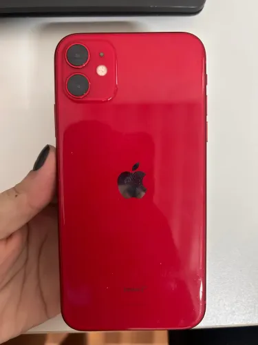 Iphone 11 vermelho - 128 gb - usado