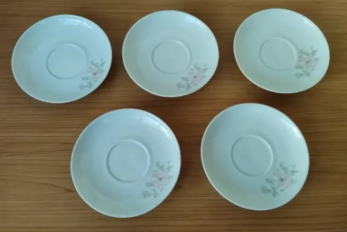 Pires de porcelana Pozzani- Vintage (5 peças)