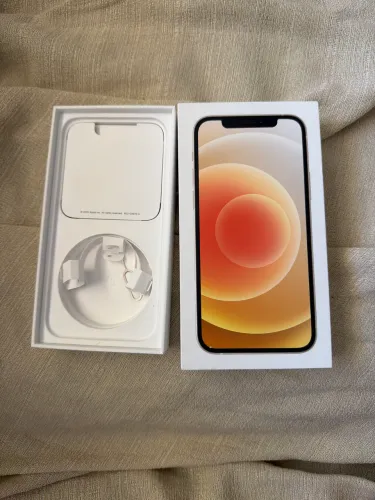 Caixa de iPhone 12 branco 64gb (vazia)