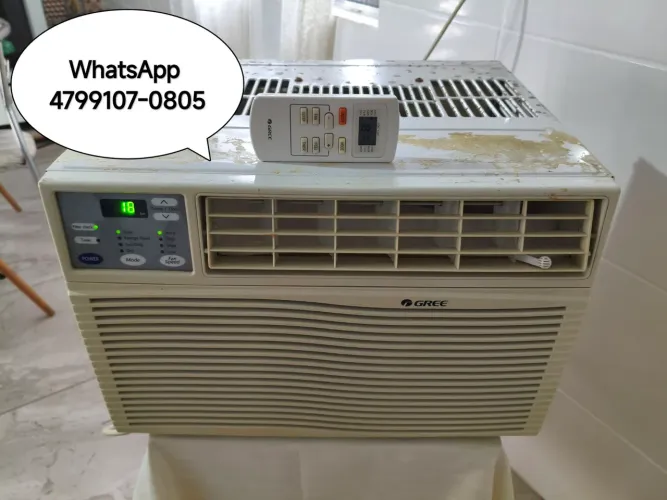 AR condicionado Gree 7.000 Btus, gelando bem.