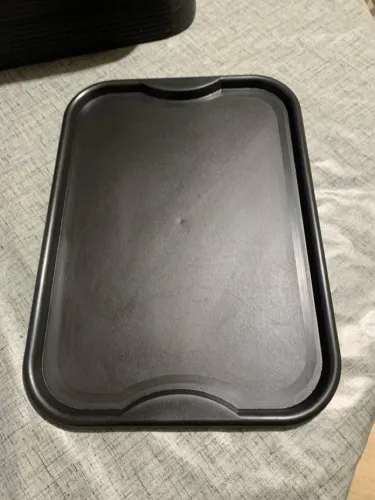 Bandeja preta Fast Food Restaurante Selfie Service 