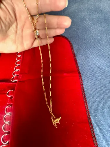 Corrente linda em ouro 18 quilates 