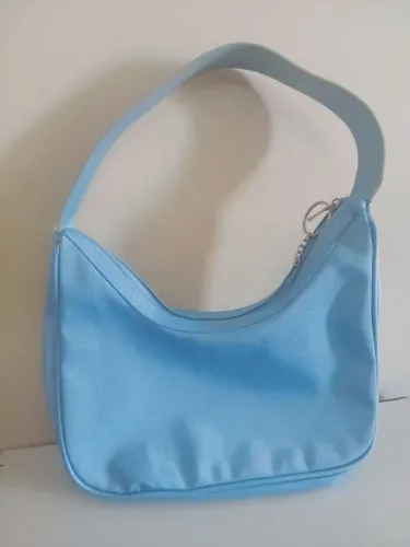 bolsa baguete azul serenity