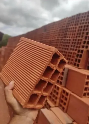 Fábrica de Tijolos 8 Furos / Frete Grátis