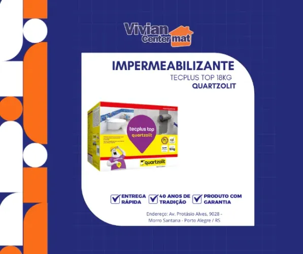 Impermeabilizante Tecplus Top 18kg Quartzolit
