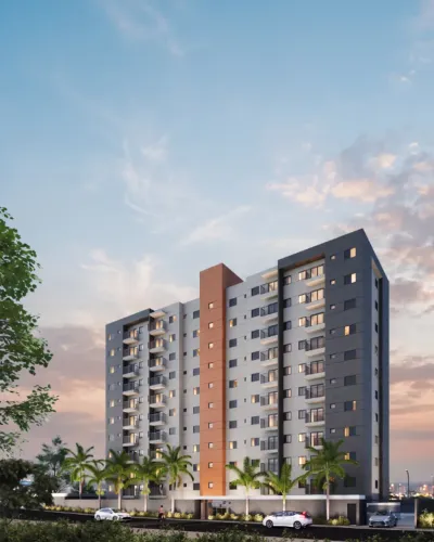 Moob Residence Apartamento de torre única com sacada