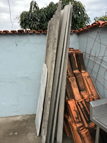 Telha de amianto