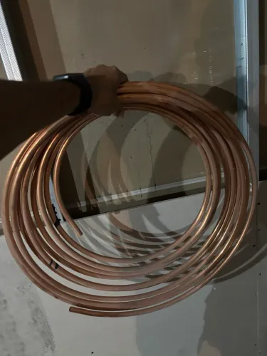 Tubo de cobre 1/2? - 15 metros