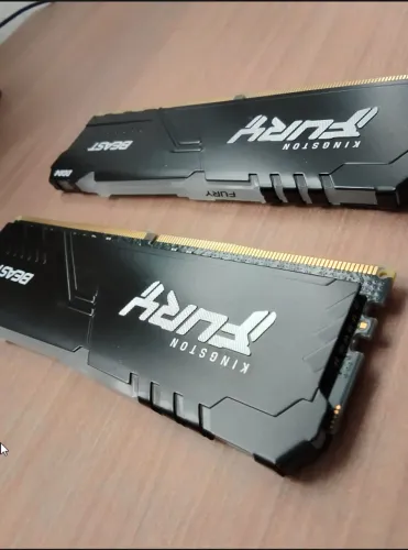 Memória Kingston Fury Beast, RGB, 128GB (2x32GB), 2666MHz, DDR4