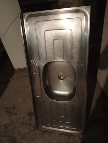 Cuba de inox acimentada 1,20m