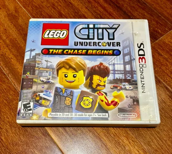 fita jogo nintendo 3ds - lego city - undercover - the chase begins - perfeitaaa