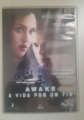 dvd filme awake - a vida por um fio - jessica alba