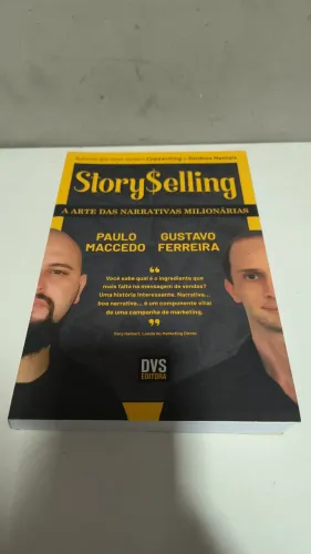 Livro StorySelling de Paulo Maccedo e Gustavo Ferreira 