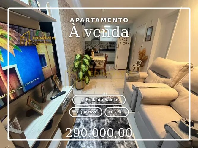 Apartamento em Praia da Baleia: Conforto e Lazer Completo Próximo à Praia