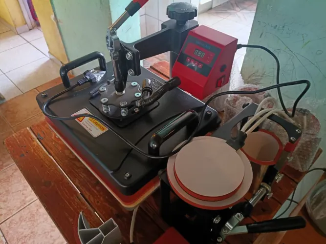 Máquina de Sublimação 8 em 1