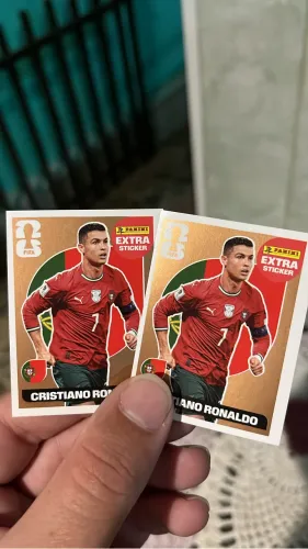 Figurinha Lendária CR7 Bronze 2026 150 $