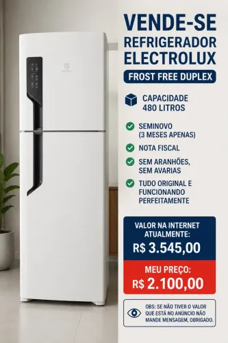 Geladeira Eletrolux 480 L