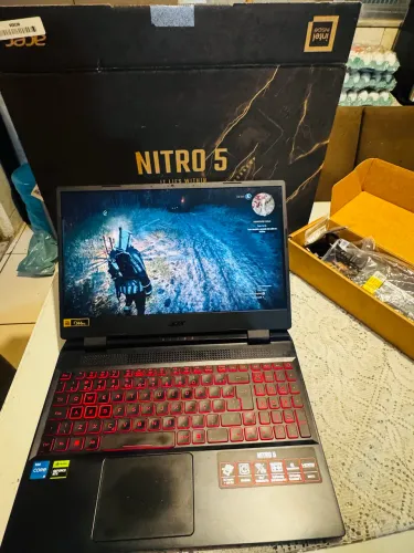 Nitro 5 AN515-58-58W3, i5 12 geração 16gb DDR4, SSD 512GB RTX3050 4GB