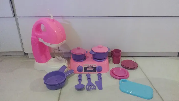 Lote de brinquedos de cozinha