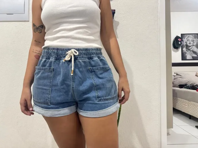 Short Jeans tamanho GG