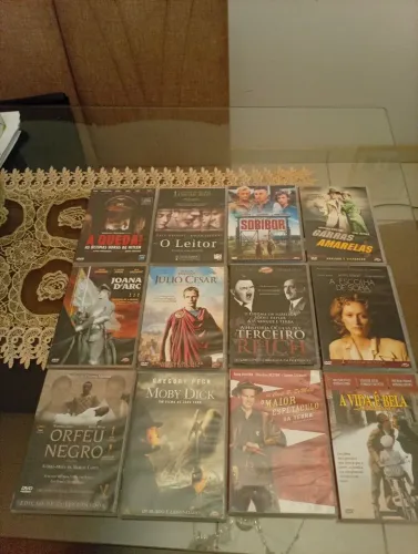 Vários filmes em DVD