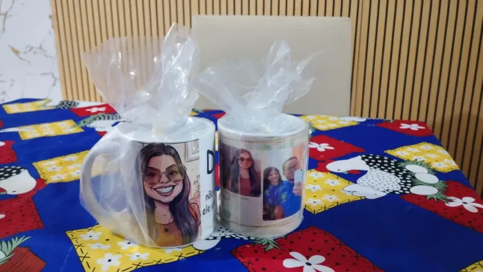 Canecas cerâmica personalizadas