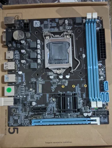 PLACA-MÃE BMBB75-G3HGU-M2 REV 3.0/Suporte Chip TPM 2.0 e Secure boot na Bios