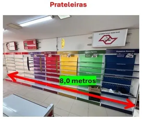 Prateleiras MIPS e Perfumarias