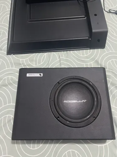 subwoofer slim 10 polegada