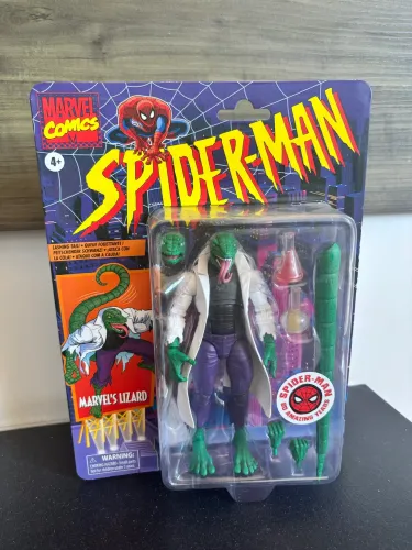 Lagarto homem aranha marvel legends - usado