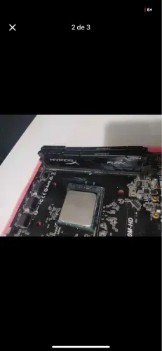 Memória RAM HyperX Fury DDR4 16GB ( 2 pentes de 8GB) 3200MHz